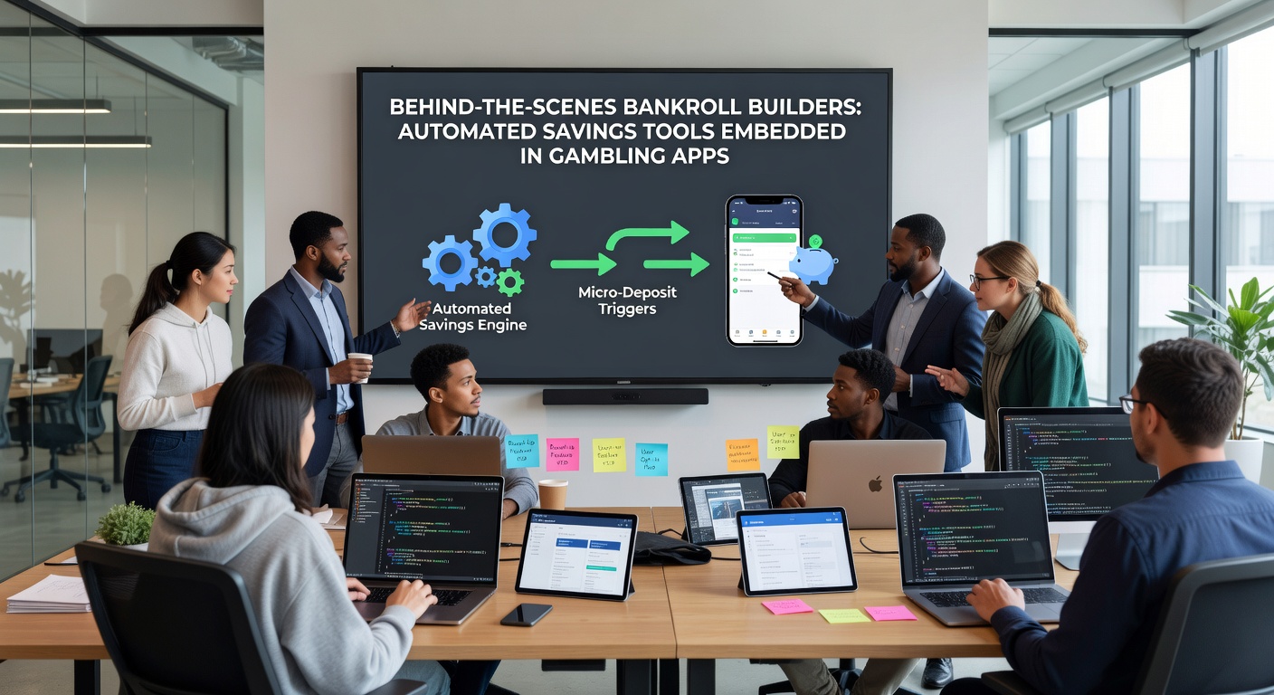 Grafiek en interface van een bankroll builder in actie, met real-time spaargroei en integratie in een live betting sessie