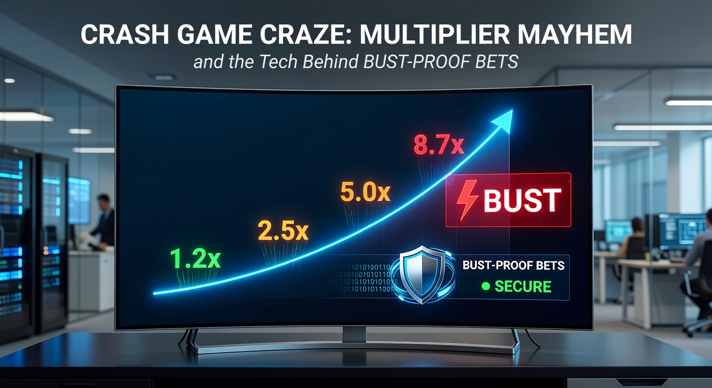 Schermafbeelding van een live crash game sessie met stijgende multiplier, chatvenster en cash out knoppen in actie