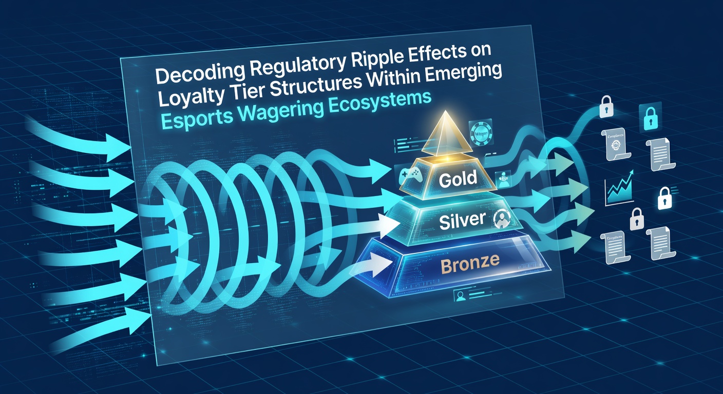 Regelgevende documenten en esports wedplatforms met loyaliteitskaarten die overlappen in een digitaal ecosysteem