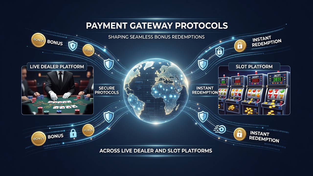 Mobiele interface met live dealer blackjack en slotbonus integratie via gateway protocollen